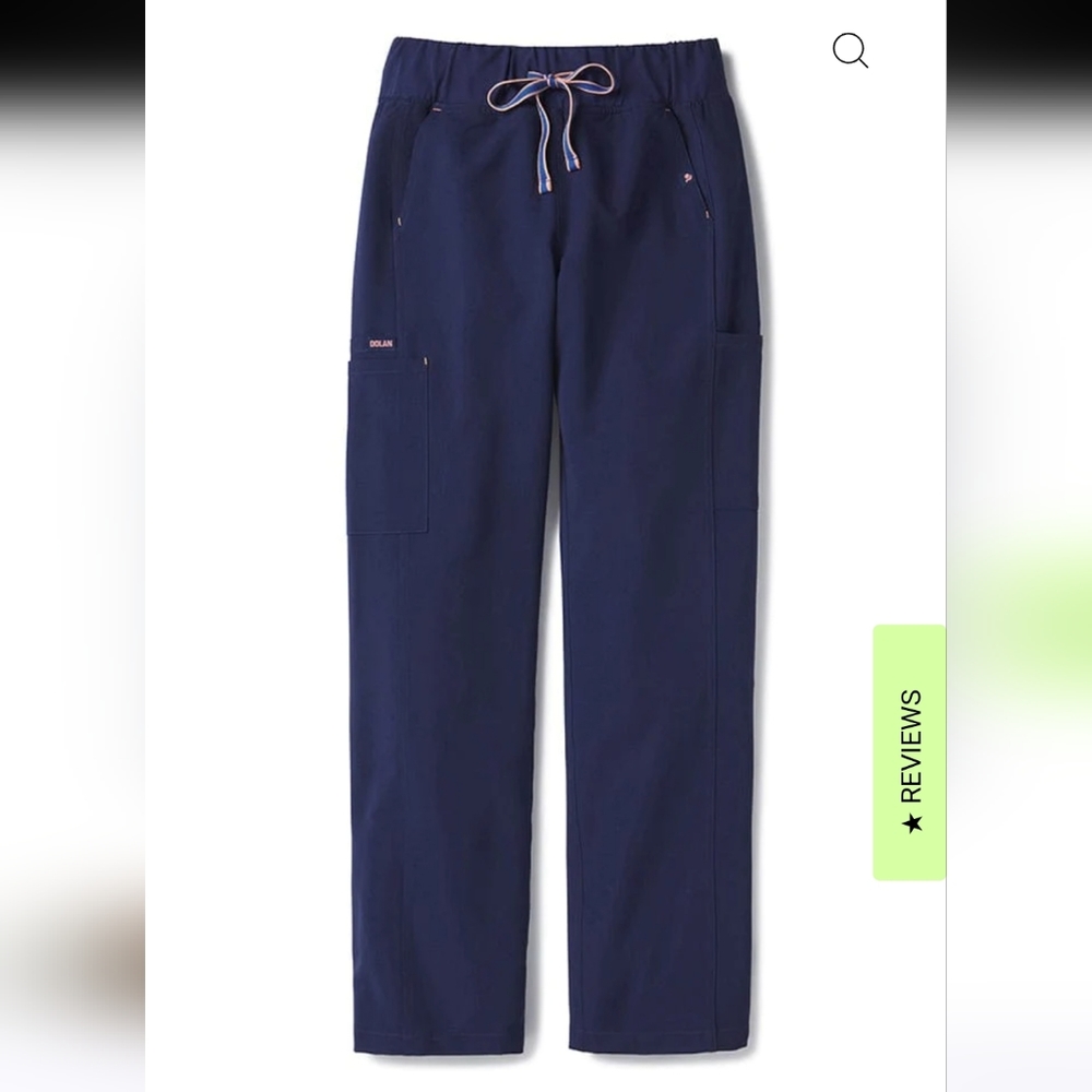 NWT Dolan Madeleine High Waisted 8-Pocket CORE Scrub Pant In Navy Various Sizes - Picture 5 of 13